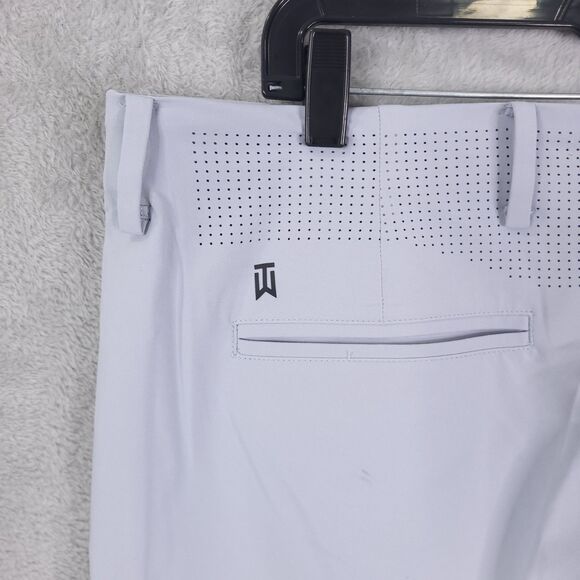 Nike Tiger Woods Golf Pants Mens Sz 38x32 Straight Leg Performance Stretch Logo - Picture 11 of 16